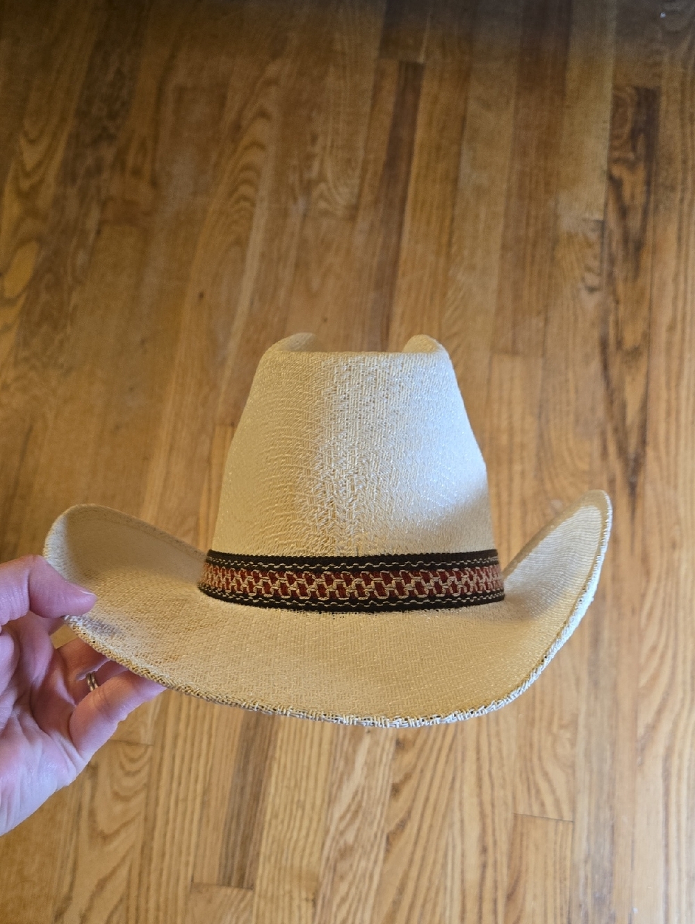 Sombreros Joaquin Made In Mexico woven cowboy hat US 7